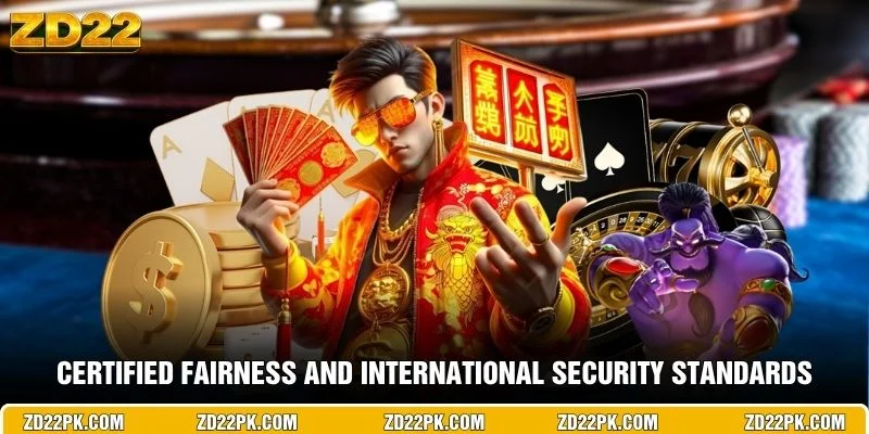 Certified fairness and international security standards